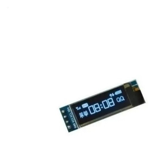 Imagen 3 de 4 de Display Oled 128x32 0.91 I2c Ssd1306