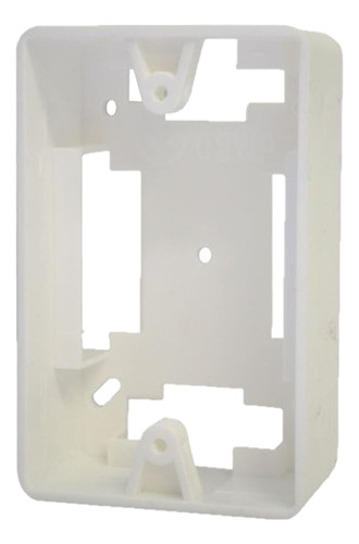 Caixa Universal 4x2 Sobrepor Sistema X Branca Pct 10 Unid.