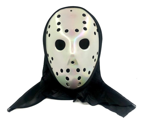 Careta Mascara Jason Holografica - Dizfraz - Halloween 