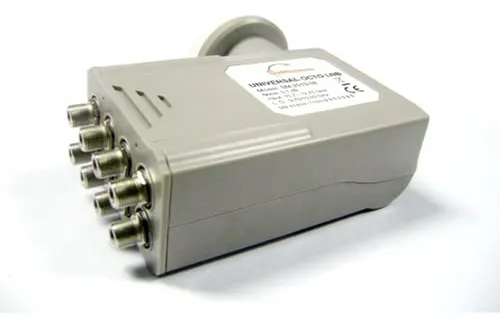 Lnb Universal Ku Band Fta, Octo, 0.1db, Lnbf Para Antena Sat