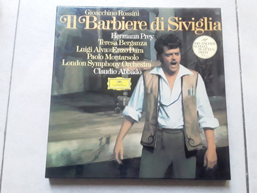 Gioacchino Rossini Il Barbiere Di Siviglia Abbado Lp / Kktus