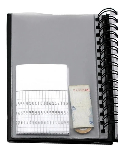 Envelope Canguru Transparente 21x15 Agenda Caderno - 20 Un
