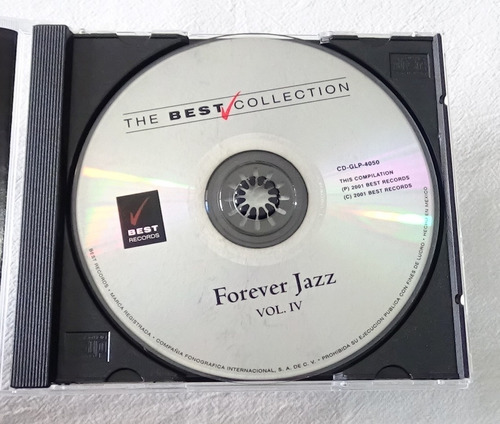 Forever Jazz Vol. 4 Greatest Hits Cd Disco (sin Caja)