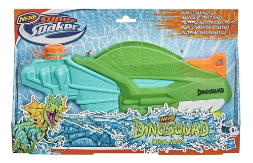 Lanzador De Agua Nerf Super Soaker Dinosquad Dinosoak Hasbro