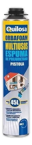 Espuma Poliuretano 750 Ml Para Pistola De Aplicar Quilosa Fc