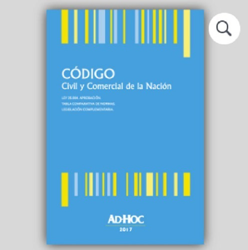 Código Civil Y Comercial De La Nación - Ad-hoc