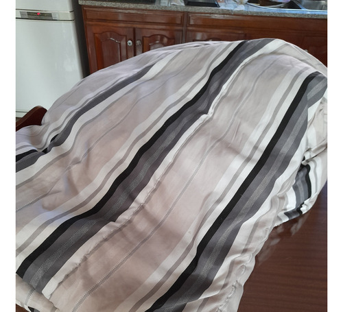 Acolchado Reversible Con Det King Size Para Cama De 2 X 2