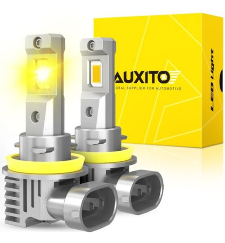 Pair H11 H8 H9 Led Fog Driving Light Bulbs Kit Drl 3000k Ccj