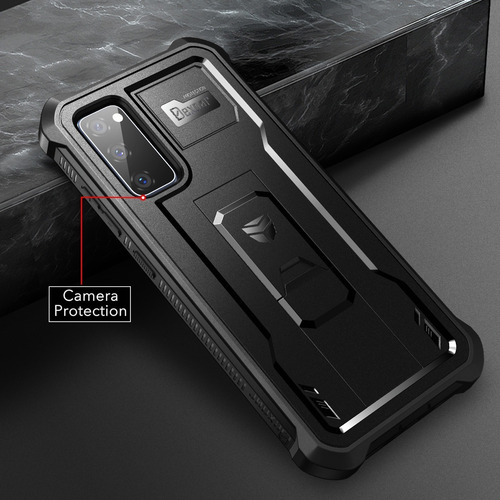 Carcasa Dexnor Con Mica Y Soporte Para Samsung Galaxy S20 Fe