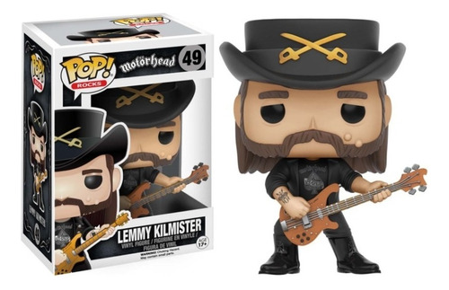 Lemmy Kilmister Motorhead Figura Vinil Hard Rock Funko Pop