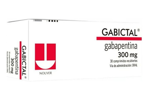 Gabictal® 300mg X 30 Comprimidos | Gabapentina