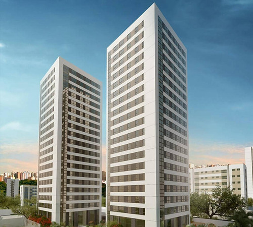 Imagem 14 de 23 de Flat Com 1 Dormitório À Venda, 32 M² Por R$ 388.460,00 - Parnamirim - Recife/pe - Fl0377