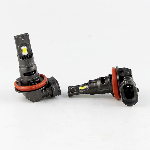 X2 Ampolleta Turbo Led 12v 800w Auto Conector H11 Sin Cables