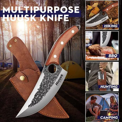 Cuchillo Huusk Japón, crujillos de carnicero para Mexico
