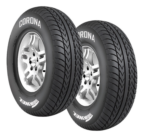 Pack 2 Llantas P185/70r13 Tornel Corona 85s