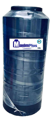 Tinaco Slim Vertical Tricapa 1100l Negro