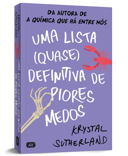 Uma lista (quase) definitiva de piores medos, de Sutherland, Krystal. Editorial Editora Globo S/A, capa mole em português, 2020