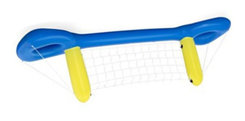 Juego De Juegos De Piscina Inflable, Voleibol, Red, Aros