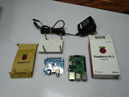 Rapberry Pi 3b + Dac Digital Pifi Digi+ Fonte Kit Para Hifi (Usado)