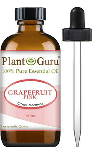 Plant Guru Aceite Esencial De Pomelo Rosa 100% Puro Sin Dilu