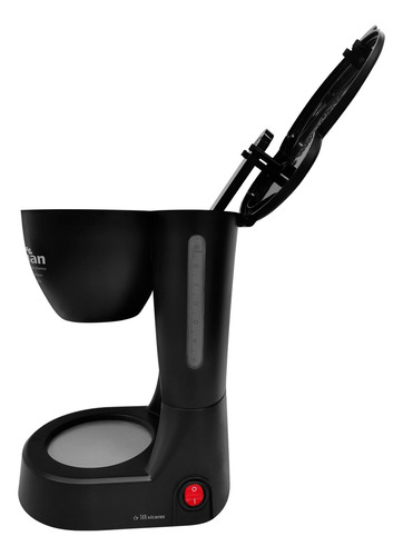 Cafeteira Elétrica 18 Xícaras 650w Preta Cf102 - Kian