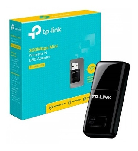 Tp-link, Mini Adaptador Usb Inalámbrico N 300mbps, Tl-wn823n