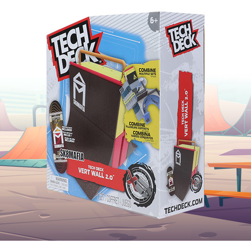 Tech Deck Skate Set De Rampa Y Patineta Original Spin Master