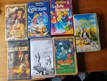 Comprar Lote 7 Vhs Películas Icónicas De Disney Y Otros.  Original