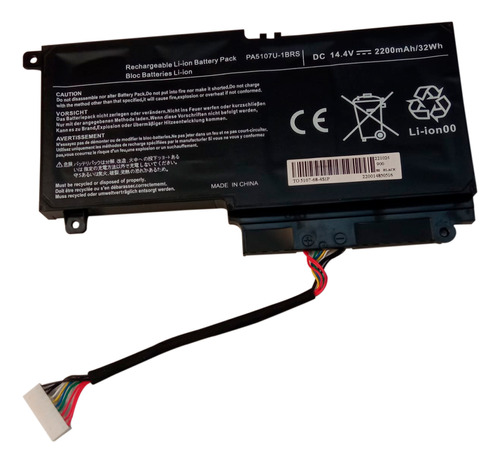 Bateria Notebook Toshiba Pa5107 L45d L55 L55t