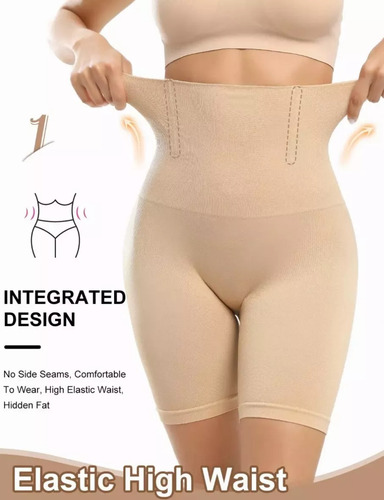 2pz Panty Faja Short Reductora Abdomen Moldeadora Para Mujer