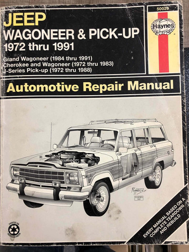 Jeep Wagoneer 1972-1991 Manual Reparacion