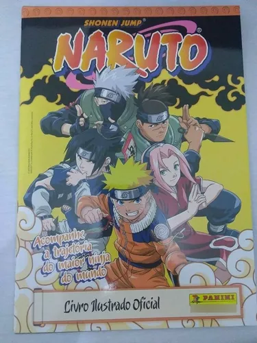 Álbum Naruto Clássico Shonen + 60 Figurinhas S/ Repetição