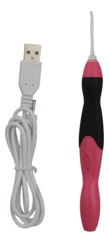 Juego Ganchos Ganchillo Con Luz Led 9 Uds.