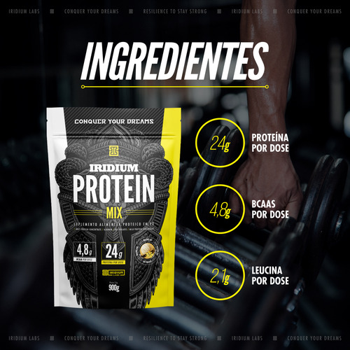 Kit Whey Protein Mix + Atlas Creatina 150g - Iridium Labs