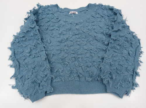 Sweater Con Textura De Mechitas Modelo Dh21-5246     