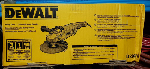 Esmeril  Dewalt  7  