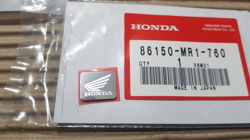 Emblema Calco Cristo Ala Original Honda Dax St 70 Dax Ct 70