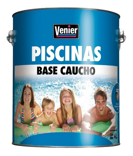 Venier Piscinas Base Caucho Proteccion De Superficie | 20 Lt