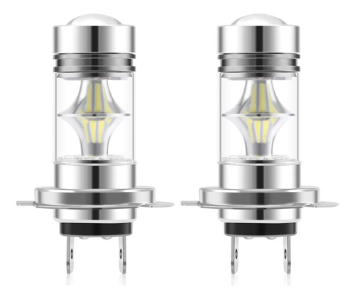 1 Par De Bombillas Led H7 De Alta Potencia, 100 W, 20 Led, A