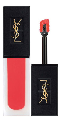 Ysl | Tatouage Couture Velvet Cream | Labial Liquido 6ml Color 202 Coral Symbol