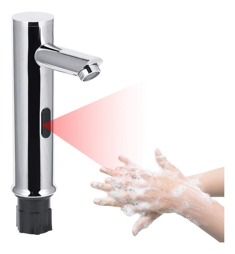 Grifo Llave Monomando Sensor Automatico Lavabo Baño Elegante