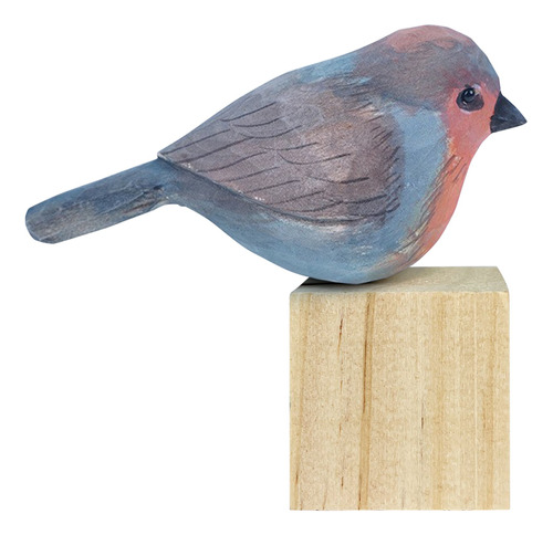 Estatuas De Pájaros De Madera Talladas A Mano Para Decoració