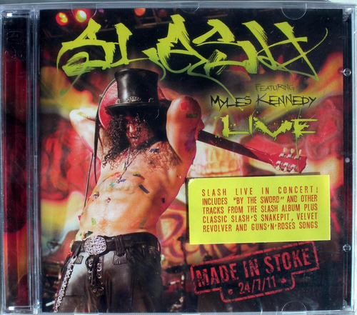 Slash - Live - Made In Stoke 24/7/11 - 2 Cds Nuevo Cerrado