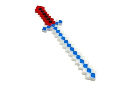 Espada Minecraft Com Som E Luz De Led Iantil Top
