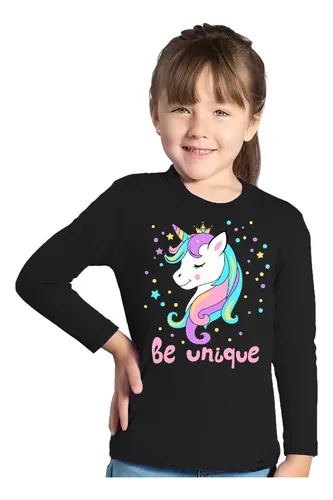 Poleras de unicornio para niñas new arrivals