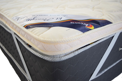 Pillow Top Desmontable 2 Plazas 190x130 Arco Iris