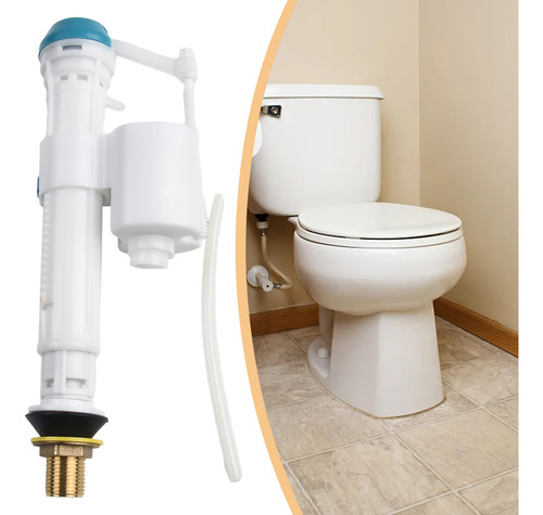 Adaptador De Inodoro Ajustable Con Válvula De Llenado De Cis