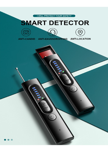 Detector De Cámaras Ocultas Y Señal Inalámbrica + Protección