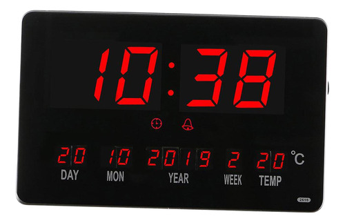 Reloj Despertador Digital Led Alimentado Por Usb Reloj De