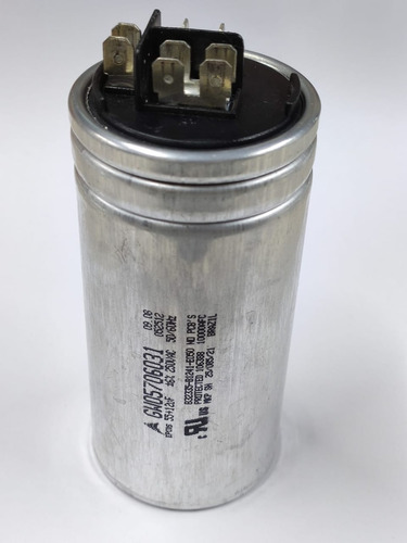 Capacitor Duplo 55+12uf 250v Em Alumínio Marca Epcos